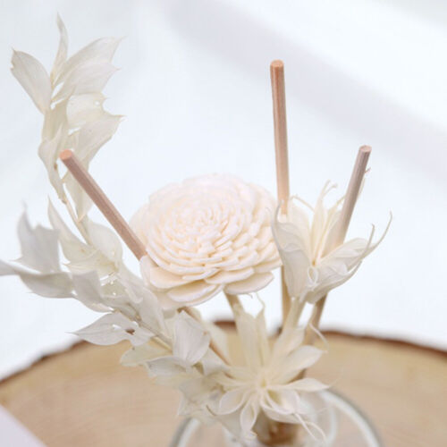 8PCS Artificial Flower Rattan Reed Sticks Fragrance Diffuser Refill Replacement  - Picture 1 of 7