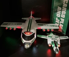 2021 HESS TRUCK COLLECTIBLE TOY CARGO PLANE AND JET WITH LED LIGHTS & SOUNDS