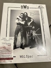 X-Pac Scott Hall Kevin Nash Signed WWE 11x14 Photo JSA COA NWO Wolfpac Auto RARE
