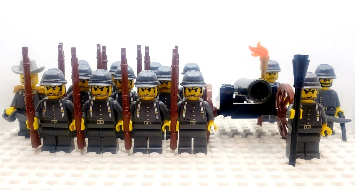 Lego civil war confederate deals soldiers