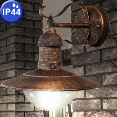 Wandlampe schwarz gold