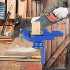 80mm Mechanic Clamp-on Table Vise Bench Vice Universal Press Vice Desktop 360°