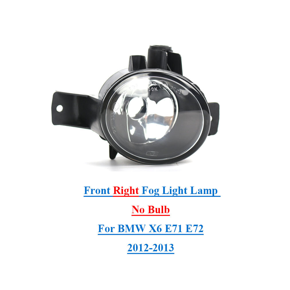 Fits For BMW X6 E71 E72 2012-2013 Car Front Right Fog Light Lamp without Bulb