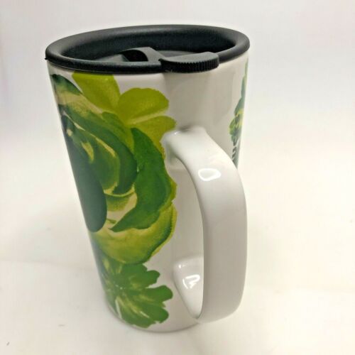Bicchiere tazza caffè Starbucks collezione punti 16 oz coperchio tazza viaggio verde 2015 - Foto 4 di 11