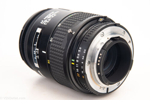 Nikon AF Nikkor 28-85mm f/3.5~4.5 Zoom Auto Focus Lens Both Caps Vintage V21 - Picture 4 of 9