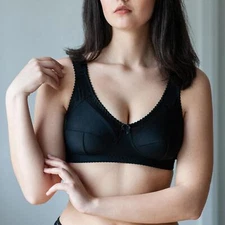 Wireless Comfort Bra Sleep Plus Size Minimizer Unlined Wirefree Comfortable Soft