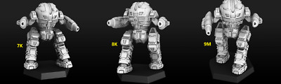 FLS Flashman Alternate Mech For Battletech Miniatures (PMW) 3 Vers! | eBay