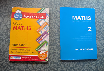 Pair of GCSE Maths Books
