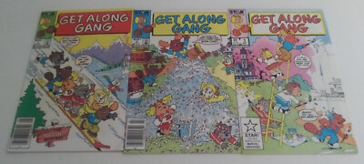 Get Along Gang #1-3 Marvel / Star Comics 1985 lot set run 1 2 3