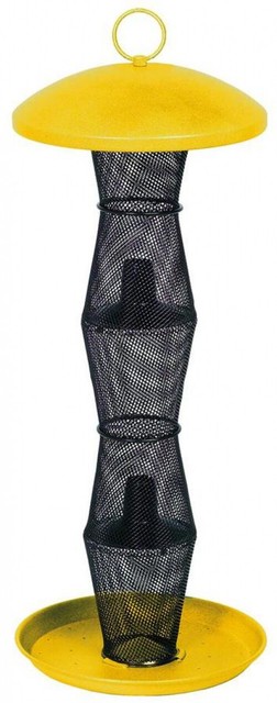 Emsa 514121 Bird Feeders Hanging Freestanding White Yellow