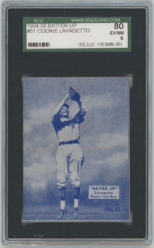 1934 Batter Up 51 Lavagetto SGC 6 700069