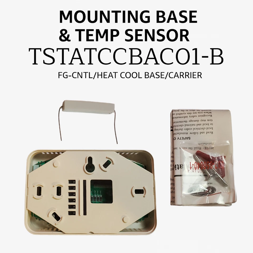 Brandneu Carrier TSTATCCBAC01-B nicht programmierbarer digitaler Thermostat Wärme/Kühlung - Bild 4 von 4