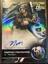 2023 Bowman Platinum - Top Prospects Autographs #TOP-8 Nathan Martorella (RC)