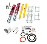 TA Technix Gewindefahrwerk Fahrwerk Inkl. Lift Kit - VW Caddy Ii, 9K9A, 9K9B