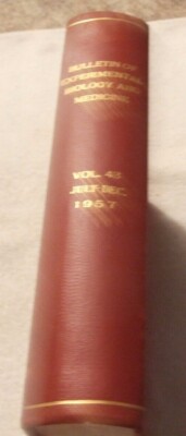 Bulletin of Experimental Biology & Medicine- Vol. 43 July-Dec. 1957