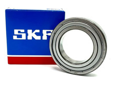SKF 6008 ZZ DEEP GROOVE BALL BEARING, METAL SHIELDED 40x68x15 Mm Free Return New