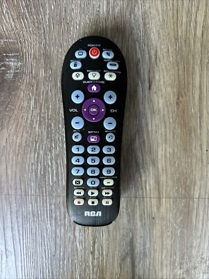 RCA RVR414BHE Universal Remote with Backlight and Streaming Capability