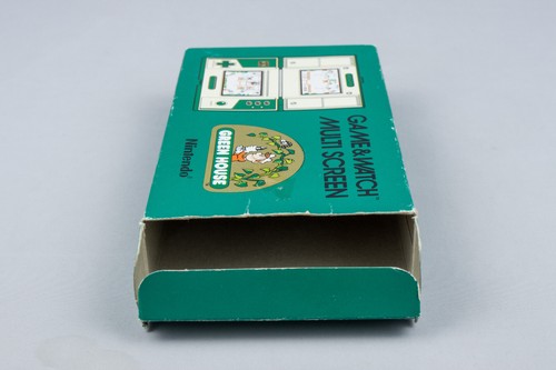 Nintendo Game & Watch Multi Screen *Green House* 1982 CIB EMBALAJE ORIGINAL instrucciones GH-54 #1 - Imagen 8 de 21