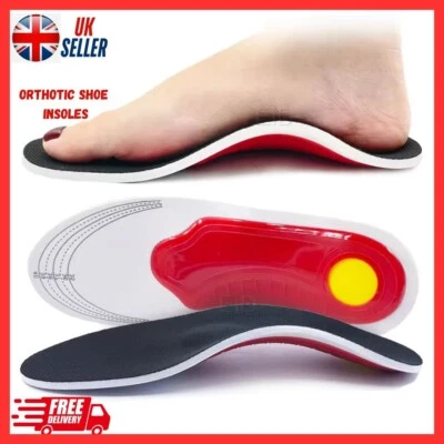 SELLERTREE Orthesen Schuheinlagen Einlagen Fußgewölbestütze Plantarfasziitis Plattfüße Fersenschmerzen