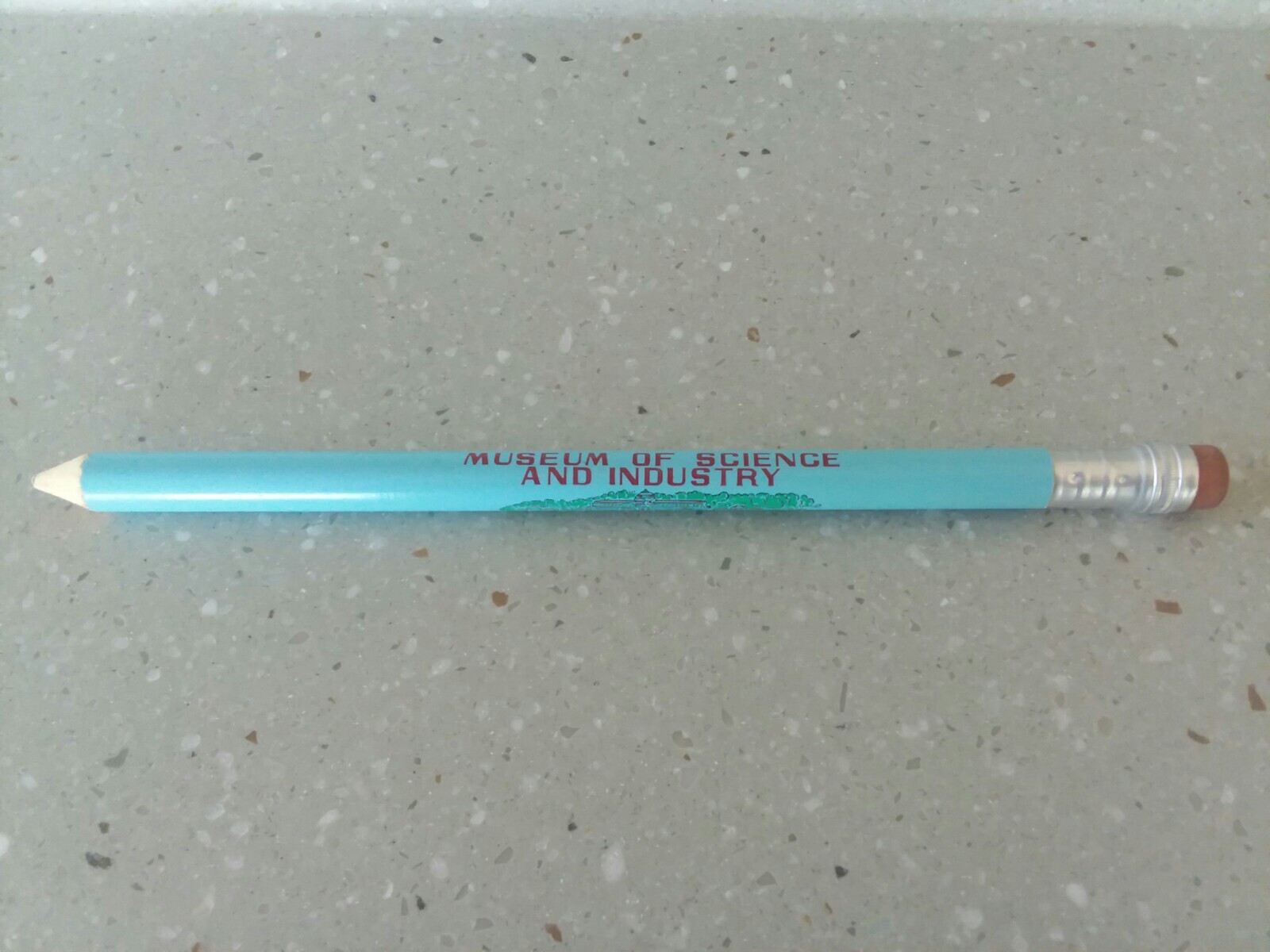 Vintage Jumbo Souvenir Pencil Museum Of Science And Industry 10 1/2" eBay