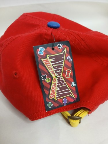 My Hero Academia X Hello Kitty Red All Might Hat Adjustable Cap NEW - Picture 6 of 6