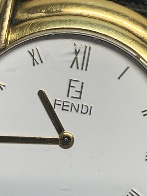 Fendi watch 300G Quartz Gold tone Mens | eBay Fendi watch 300G Quartz Gold tone Mens | eBay