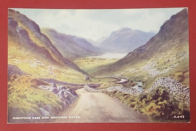 Kirkstone Pass and Brothers Water English Lake District Cumbria England