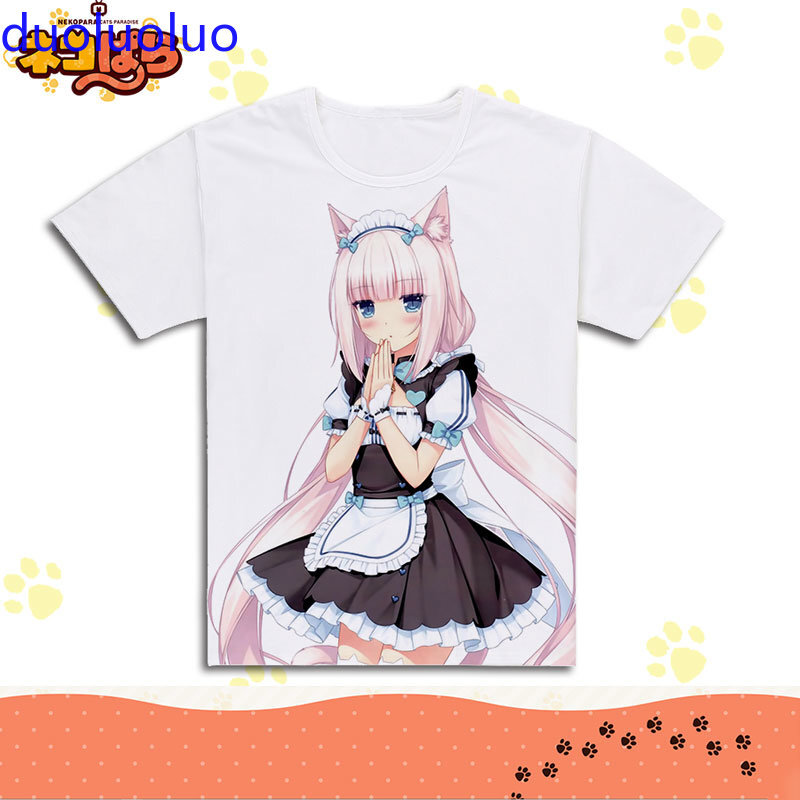 NEKO WORKs NEKOPARA　ネコぱら　Tシャツ　Mサイズ　未開封 NEW Nekopara Shigure & Phrase B2 Tapestry Fanza Kuji NEKO