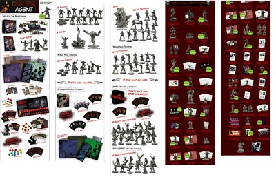 HELLBOY The Co-op Board Game | Kickstarter Edition AGENT Pledge 