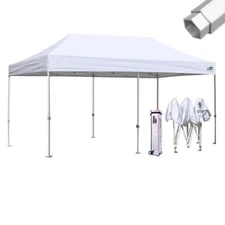Eurmax 10x20 Pre EZ Pop up Canopy Wedding Tent Gazebo Shade Shelter 4 sand bag
