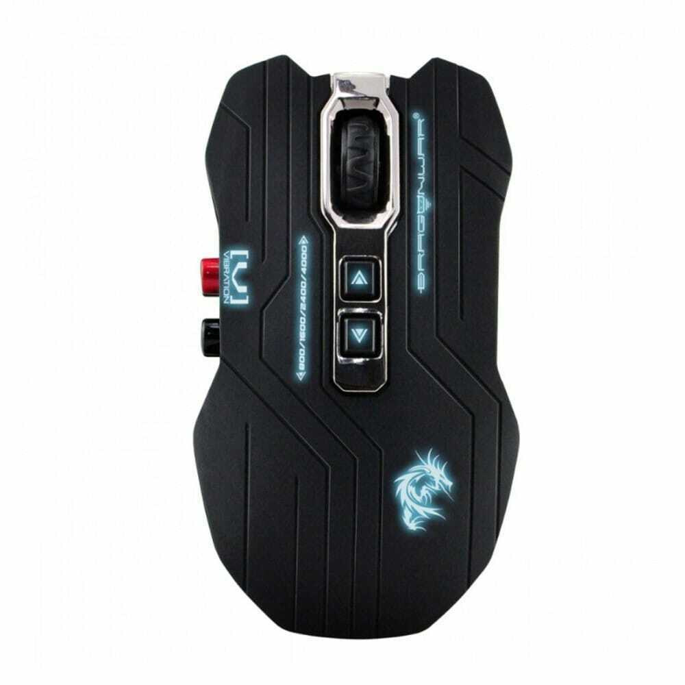 Souris MOBA VIBRATION G15 GAIA DragonWar avec retour haptique immersif pour tournois de jeux