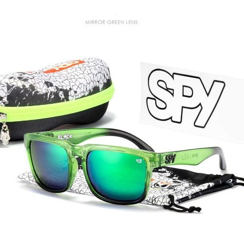 Gafas sol polarizadas SPY HELM unisex clásicas cuadradas hombres mujeres Ken Block vidrio solar | eBay