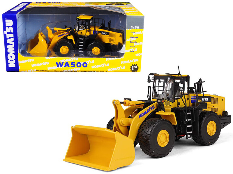 ミニカー KOMATSU WA-5 Wheel Loader Amazon.com: First Gear 1/50 Komatsu WA500 Articulating Wheel