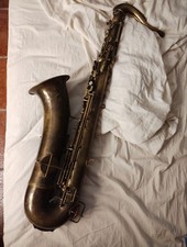 Buescher True Tone Low Pitch Tenor Saxophone, 1919 – Restored, Original Case