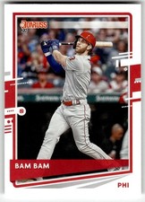 2020 Donruss #193 - Bryce Harper Bam Bam Nickname Variation Phillies