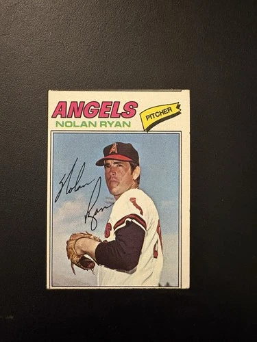 Nolan Ryan 1977 Topps Baseball Card #650 VG-EX!