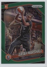 2025 Panini Prizm WNBA Green Prizm Rayah Marshall #47 Rookie RC 1k0e