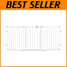 Extra Wide Baby Gate with 3 Configurable Panels