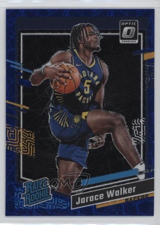 2023 Panini Donruss Optic Rated Blue Velocity Prizm Jarace Walker #226 Rookie RC
