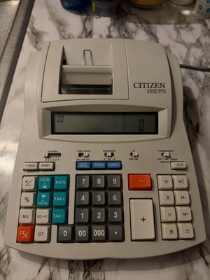 Citizen 350dpn Secretary Calculator