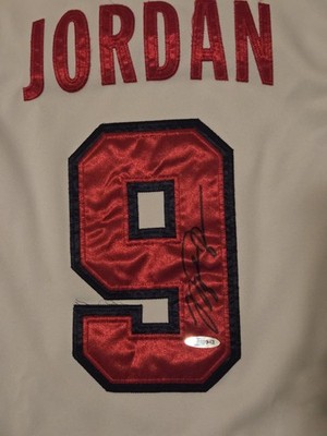 Michael Jordan Flight School Auto Signed USA Olympic Jersey, 2007