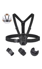BOBLOV Body Camera Harness, Bodycam Vest Chest Mount for All Body Cams