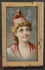 1888 KINNEY BROS. N228 NOVELTIES -Type 3 -Slate (Blackboard) NEAR MINT