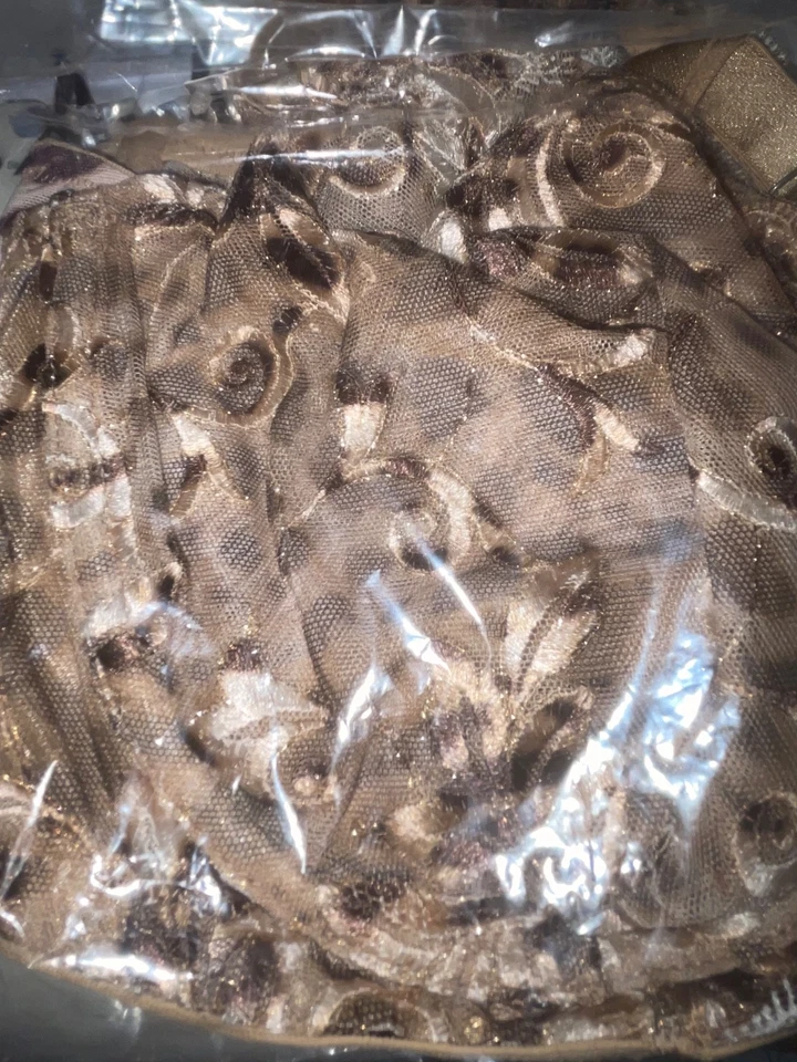 Soma Sensuous Lace 36DD Bra Unlined Full Coverage Animal Aura White Smoke - Image 3 of 3