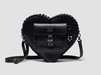 Dr.Martens Heart Backpack BLACK Shoulder bag 2way 41718001 Japan