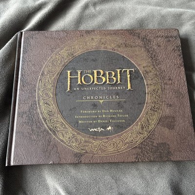 The Hobbit An Unexpected Journey Chronicles Art & Design Hardbacked Book