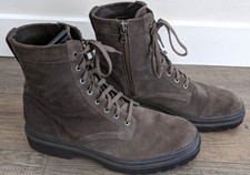 New Vince Raider Suede Water Resistant Boot Mens Size 12 EU 46 GRAY -Retail 395
