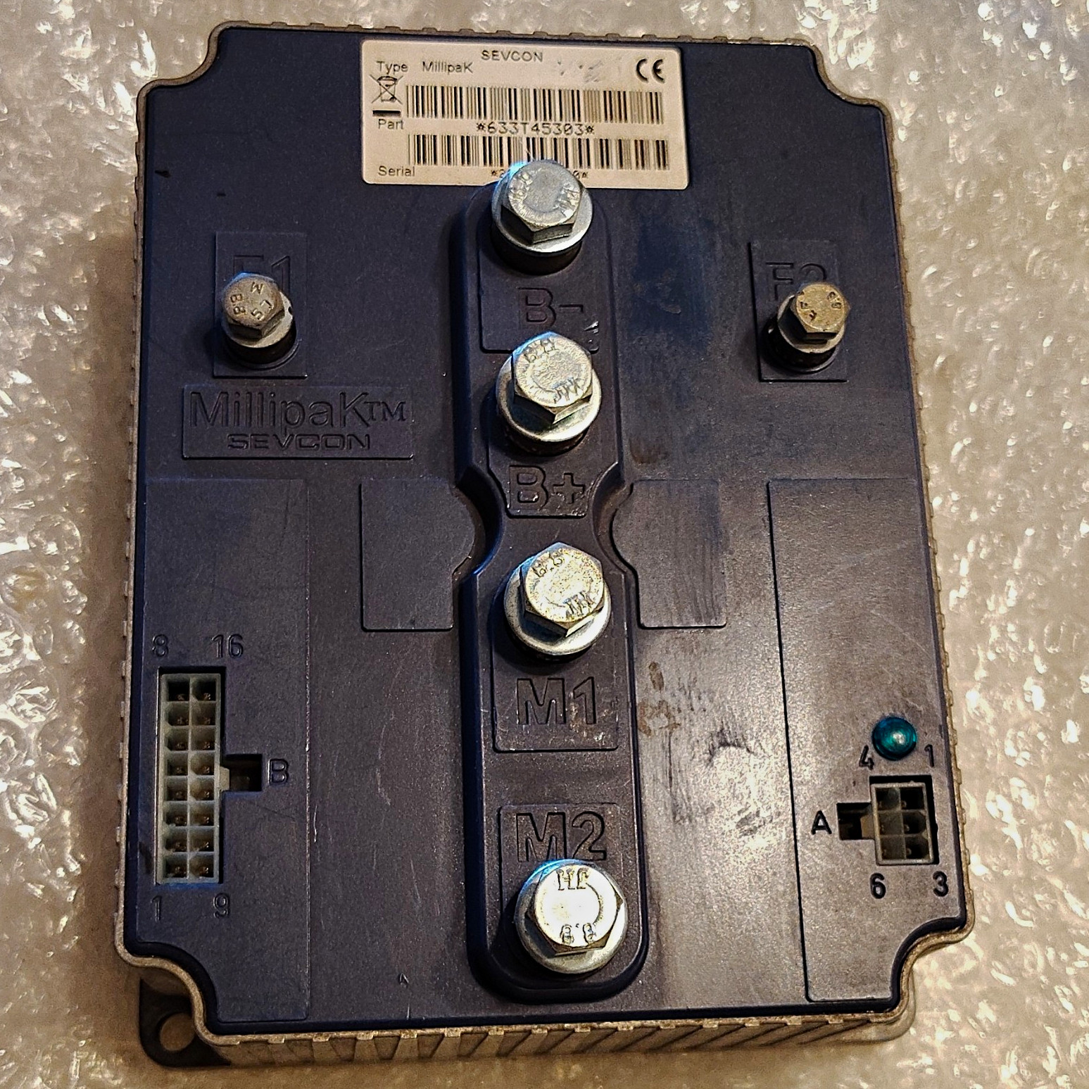 SEVCON Millipak Motor Controller Module 633T45303 Motor Controller 48v