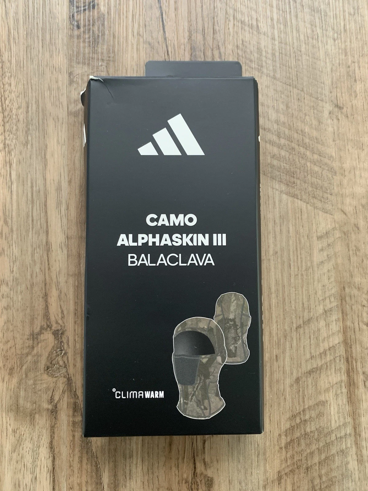 Adidas Alphaskin Camo Balaclava OSFA Sheisty New with Tags