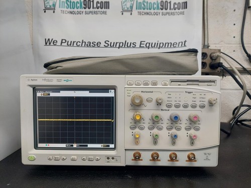 4-kanałowy oscyloskop Agilent Infiniium 600 MHz (działający, bez worka) - Zdjęcie 1 z 9